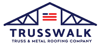 Trusswalk Truss and Metal Roofing Company Logo