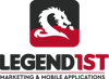 Legend1st Marketing & Mobile Apps Logo