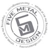 Five Metal Design, by P&D Metal Works, Inc. Logo
