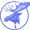 Bull Moose Surveying Logo