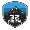 32 degrees digital Logo