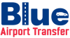 Blue Airport Transfer Logo