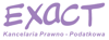 Exact Kancelaria Prawno- Podatkowa Logo