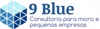 9 Blue Logo
