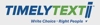 TimelyText, Inc. Logo