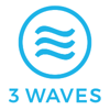 3 Waves Media Logo