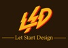 Let Start Design Logo