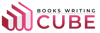 Books Writing Cube Logo