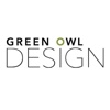 Green Owl Design Logo