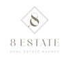 8 ESTATE Real Estate Agency Logo