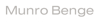 Munro Benge Logo