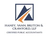 Haney, Vann, Bruton & Crawford, LLP Logo