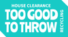 Too Good To Throw Recycling Logo