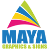 Maya Graphics & signs Logo