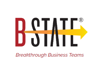 B STATE Logo