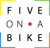 Five on a Bike Logo