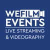 We Film Events Logo