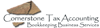 Cornerstone Bookkeeping Tax Logo