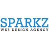Sparkz web design agency Logo