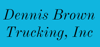 Dennis Brown Trucking, Inc Logo