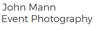 John Mann Event Photography Logo