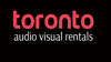 Toronto Audio Visual Rentals Logo