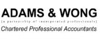 Adams & Wong, CPA Logo