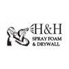 H&H Spray Foam & Drywall Logo