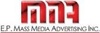 E.P. Mass Media Advertising Logo