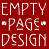 Empty Page Design Logo