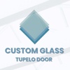Custom Glass Tupelo Door & Specialty Logo