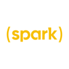(spark), a Leap Group Co. Logo