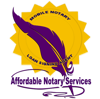 Affordable Notary Services Logo