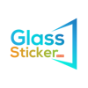 Glass sticker BD Logo