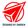 Designed by Andrew Logo