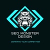 Seo Monster Design Logo