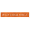 Bright Orange Thread Logo