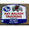 Ray Walker Trucking Co Logo
