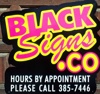 Black Signs Logo