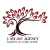 I AM ART AGENCY Logo