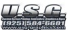 U.S.G. Custom Graphics Logo