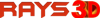 Rays 3D Logo