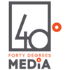 40° Degrees Media, Ltd. Logo