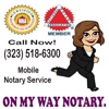 On My Way Notary Public Logo