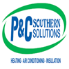 P&C Heating and Air Logo