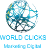 World Clicks Marketing Digital Logo