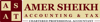 Amer Sheikh Accounting & Tax Logo