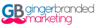 GingerBranded Marketing Logo