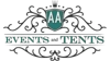 AA Events & Tents Logo
