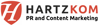 Hartzkom – PR and Content Marketing Logo